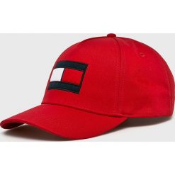 Tommy Hilfiger - Czapka. Czerwone czapki i kapelusze męskie Tommy Hilfiger. Za 159.90 zł.