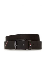 Tommy Hilfiger Pasek Męski Denton AM0AM12546 Brązowy. Brązowe paski damskie Tommy Hilfiger, bez wzorów, ze skóry. Za 129.99 zł.