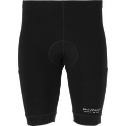 Szorty Endurance Brillant. Czarne krótkie spodenki sportowe męskie Endurance, m, bez wzorów, z materiału, rowerowe. Za 249.50 zł.