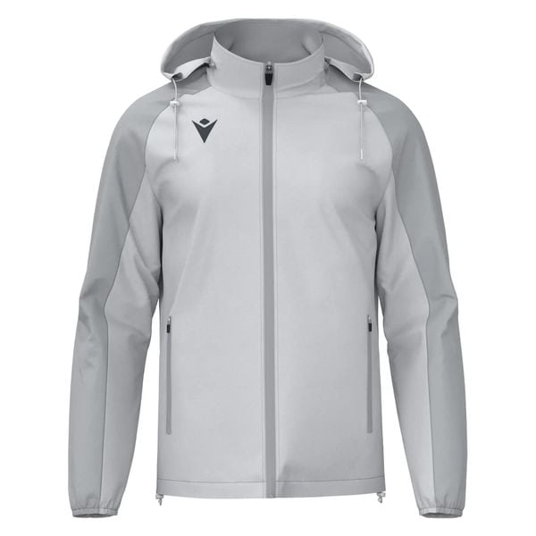 Bluza dresowa z kapturem Macron Elbrus. Szare bluzy męskie Macron, l, bez wzorów, z dresówki, z kapturem. Za 214.40 zł.