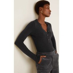 Mango - Sweter Imma. Szare swetry damskie Mango, z bawełny. Za 89.90 zł.