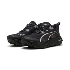 Damskie buty do biegania w terenie Voyage NITRO™ 4 GTX PUMA. Czarne obuwie sportowe damskie Puma, bez wzorów, do biegania. Za 729.00 zł.