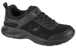 Buty sportowe Sneakersy chłopięce, Dynamatic. Czarne trampki i tenisówki chłopięce Skechers, bez wzorów, z materiału, sportowe, przed kostkę, bez zapięcia. Za 149.99 zł.