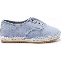 Answear - Espadryle Chc-Shoes. Szare espadryle damskie ANSWEAR, z gumy. W wyprzedaży za 49.90 zł.