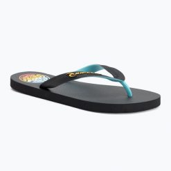Japonki męskie Rip Curl Wetty Fade Bloom. Czarne klapki męskie Rip Curl, z gumy. Za 73.99 zł.
