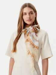 Guess Szal AW5297 SIL12 Écru. Czapki i kapelusze damskie Guess, z aplikacjami, z materiału. Za 269.99 zł.