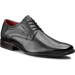 Półbuty LASOCKI FOR MEN - MB-PLESTUR-77298 Czarny. Czarne eleganckie półbuty Lasocki For Men, ze skóry. Za 179.99 zł.