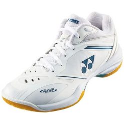 Damskie buty do badmintona Yonex Power Cushion 65 Z. Białe obuwie sportowe damskie YONEX, bez wzorów. Za 912.45 zł.