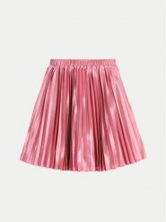 Coccodrillo Spódnica plisowana WC5124201DGK Różowy Regular Fit. Czerwone spódniczki dla dziewczynek COCCODRILLO, bez wzorów, z syntetyku. Za 49.90 zł.