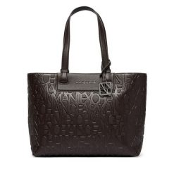 Torebka Armani Exchange. Brązowe torebki do ręki damskie Armani Exchange, bez wzorów, klasyczne, bez dodatków. Za 564.99 zł.