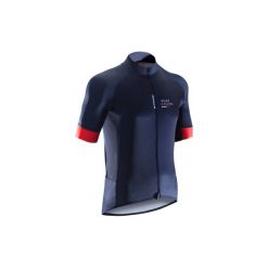 Koszulka krótki rękaw na rower ROADCYCLING 900 męska. Niebieskie koszulki sportowe męskie B'TWIN, z elastanu, z krótkim rękawem. W wyprzedaży za 119.99 zł.