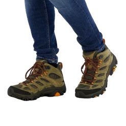 Buty trekkingowe Merrell Moab 3 Mid GTX brązowe. Brązowe trekkingi męskie Merrell, trekkingowe, gore-tex. Za 723.40 zł.