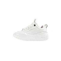 Buty damskie Fila Superbubble CQ. Białe obuwie sportowe damskie Fila, bez wzorów, z materiału, tenisowe. Za 376.80 zł.
