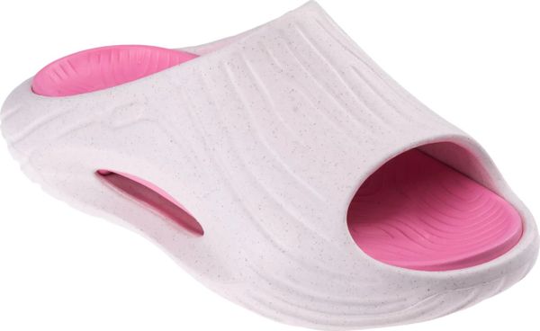 Coqui GALAXY off white/dark pink rozmiar 39/40. Białe klapki damskie Coqui, bez wzorów, sportowe, bez obcasa. Za 143.60 zł.