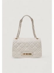 LOVE MOSCHINO Torebka JC4153PP1MLA0110 Beżowy. Brązowe torebki do ręki damskie Love Moschino, bez wzorów, ze skóry, wizytowe, bez dodatków. Za 499.99 zł.