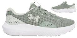Buty do biegania damskie Under Armour Charged Surge 4. Zielone obuwie sportowe damskie Under Armour, bez wzorów, do biegania. Za 170.99 zł.