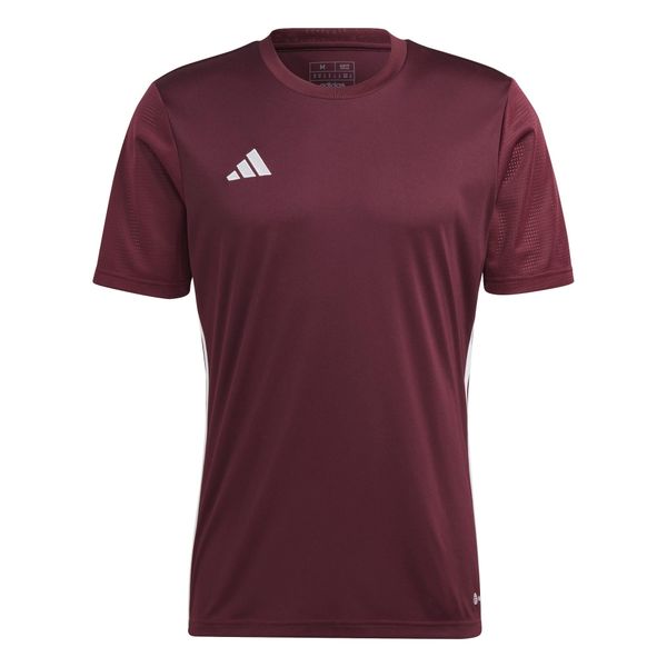 Koszulka męska adidas Tabela 23 Jersey. Białe koszulki sportowe męskie Adidas, m, bez wzorów, z jersey, bez kołnierzyka, bez ramiączek, do piłki nożnej. Za 67.00 zł.