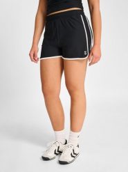 Szorty damskie Hummel Pulse Cima. Czarne szorty sportowe damskie Hummel, m, bez wzorów, z materiału, klasyczne, z standardowym stanem. Za 128.00 zł.