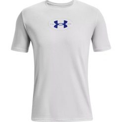 Koszulka fitness męska Under Armour Repeat Ss graphics. Szare buty sportowe męskie Under Armour, bez zapięcia, na fitness i siłownię. Za 131.74 zł.