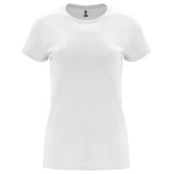 Koszulka Capri Dla Kobiet. Białe t-shirty damskie ROLY, bez wzorów, casualowe, bez kołnierzyka. Za 45.99 zł.