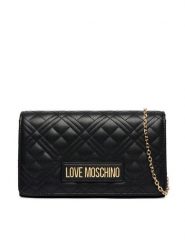 LOVE MOSCHINO Torebka JC4079PP0OLA0000 Czarny. Czarne torebki do ręki damskie Love Moschino, bez wzorów, ze skóry, wizytowe, bez dodatków. Za 609.99 zł.