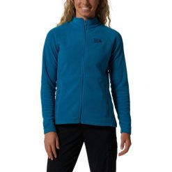 Damska bluza polarowa Mountain Hardwear Polartec Microfleece z pełnym zamkiem bł. Niebieskie bluzy damskie Mountain Hardwear, na zimę, s, bez wzorów, z polaru, bez kaptura. Za 299.00 zł.