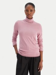 Liu Jo Golf MF5229 MS49I Różowy Regular Fit. Czerwone swetry damskie Liu Jo, xs, bez wzorów, z syntetyku, bez kołnierzyka, bez ramiączek, bez kaptura. Za 449.99 zł.