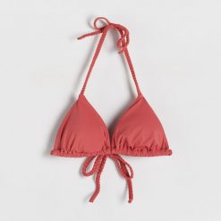 Góra bikini - jasnofioletowy. Fioletowe bikini damskie Reserved, bez wzorów. W wyprzedaży za 19.99 zł.