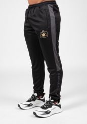 Devon Training Spodnie - Czarny/Szary. Szare spodnie sportowe męskie GORILLA WEAR, l, bez wzorów, z poliesteru, na fitness i siłownię. Za 224.00 zł.