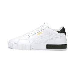Buty do chodzenia damskie Puma CALI STAR. Białe obuwie sportowe damskie Puma, bez wzorów, z materiału, trekkingowe. Za 264.20 zł.