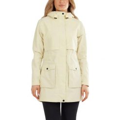 Płaszcz przeciwdeszczowy damski Fundango Zhuri Waterproof. Czarne kurtki damskie Fundango, m, bez wzorów, z poliesteru, bez kaptura. Za 419.90 zł.