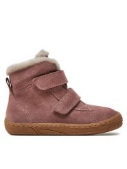 Froddo Kozaki G2110141 S Różowy. Czerwone buty zimowe dziewczęce Froddo, bez wzorów, ze skóry, bez zapięcia. Za 389.99 zł.
