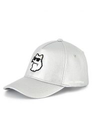 KARL LAGERFELD Czapka z daszkiem Z30392 Szary. Szare czapki dla dzieci KARL LAGERFELD, bez wzorów, z bawełny. Za 109.99 zł.