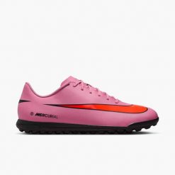 Buty piłkarskie Nike Mercurial Vapor 16 Club TF. Czarne obuwie sportowe damskie Nike, bez wzorów, z gumy, do piłki nożnej. Za 306.55 zł.