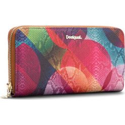 Duży Portfel Damski DESIGUAL - 18WAYP11 3016. Różowe portfele damskie Desigual, ze skóry ekologicznej. Za 249.90 zł.