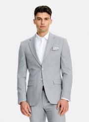 PAKO LORENTE - Szara marynarka garniturowa z wełny. Szare marynarki męskie Pako Lorente, bez wzorów, z poliesteru, młodzieżowe. Za 1,999.99 zł.