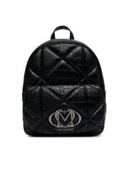 LOVE MOSCHINO Plecak JC4037PP1PLF1000 Czarny. Czarne plecaki damskie Love Moschino, bez wzorów, ze skóry. Za 1,059.00 zł.