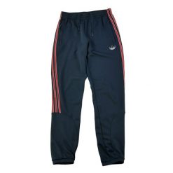 Second life - Spodnie dresowe męskie Adidas - Stan bardzo dobry. Niebieskie spodnie sportowe męskie Adidas, l, bez wzorów, z dresówki, do biegania. Za 127.76 zł.