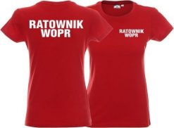 LPP - Promostars Koszulka damska RATOWNIK WOPR czerwona. Czerwone t-shirty damskie LPP - Promostars, bez wzorów, bez kołnierzyka. Za 65.99 zł.