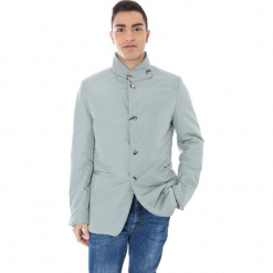 Kurtka w kolorze jasnoniebieskim. Niebieskie kurtki męskie Just Cavalli, Calvin Klein, Lee, na zimę. W wyprzedaży za 799.95 zł.