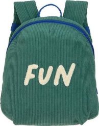 Lassig Little Gang Fun zielony. Zielone torby i plecaki dziecięce Lassig, z materiału. Za 97.00 zł.