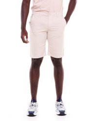 Męskie spodenki chino w odcieniach ziemi. Szare krótkie spodenki sportowe męskie LEONE 1947 APPAREL, l, bez wzorów, z bawełny. Za 126.26 zł.