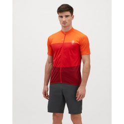 Koszulka rowerowa męska Silvini Jersey Turano Pro. Brązowe buty sportowe męskie Silvini, z jersey, bez zapięcia, rowerowe. Za 215.10 zł.