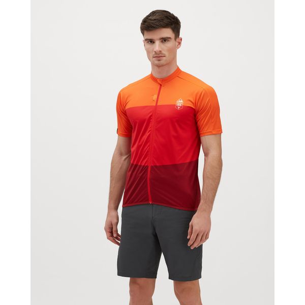 Koszulka rowerowa męska Silvini Jersey Turano Pro. Brązowe buty sportowe męskie Silvini, z jersey, bez zapięcia, rowerowe. Za 259.99 zł.
