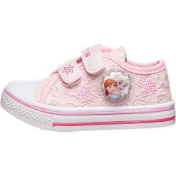 Sneakersy "Frozen" w kolorze jasnoróżowym. Trampki i tenisówki dziewczęce marki Disney & Co. for Girls. W wyprzedaży za 75.95 zł.