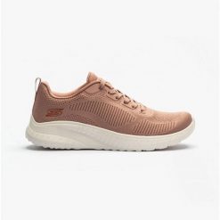 Buty damskie SKECHERS Bobs Squad Chaos Face Off. Czerwone obuwie sportowe damskie Skechers, bez wzorów, trekkingowe, Skechers Sport. Za 229.00 zł.
