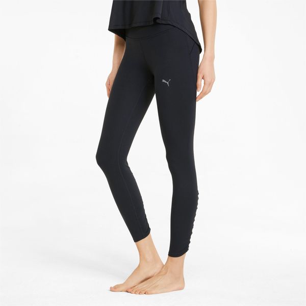 Legginsy damskie Puma Studio Foundation. Czarne legginsy damskie Puma, xl, bez wzorów, z poliesteru, na fitness i siłownię. Za 190.35 zł.