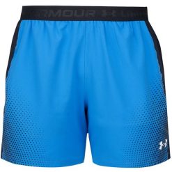 Męskie spodenki Under Armour Vanish Graphic Short Blue. Czerwone buty sportowe męskie Under Armour, z materiału, bez zapięcia, na fitness i siłownię. Za 311.99 zł.