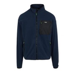Męska Bluza Polarowa Frankie Z Pełnym Zamkiem Błyskawicznym. Niebieskie bluzy męskie Regatta, na zimę, m, bez wzorów, z polaru, sportowe, bez kaptura. Za 70.99 zł.