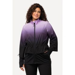 Damskie Kurtka funkcyjna HYPRAR hydrofobowa stójka. Czarne kurtki damskie Ulla Popken, plus size, bez wzorów, z elastanu, bez kaptura. W wyprzedaży za 383.99 zł.